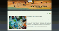 Desktop Screenshot of benedettasegala.com